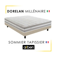 Ensemble Hôtellerie - Matelas Millénaire Dorelan + Sommier tapissier Arberi