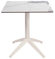 Table quatro abattante 70 x 70 cm - Ezpeleta