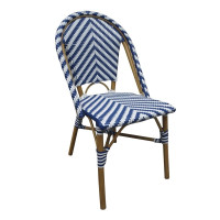 Chaises style parisien en rotin