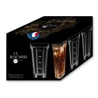 Coffret de 4 long drink SAGA - La Rochère