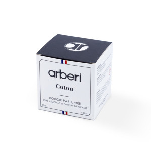 Bougie parfumée COTON - Arberi