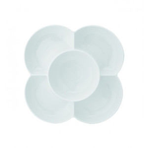 ASSIETTE DE PRESENTATION LUNA WHITE - VISTA ALEGRE